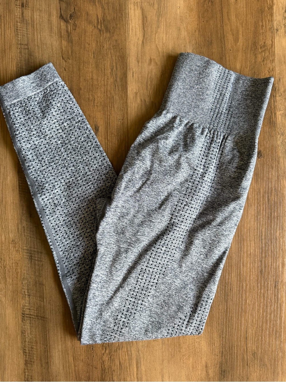Gray Heather High Waist Yoga Leggings size Medium